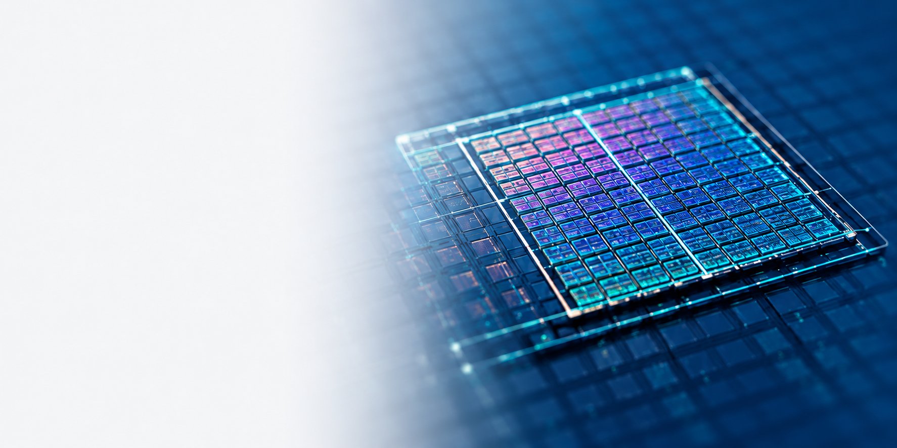 Chip design visualization representing Analog Layout services